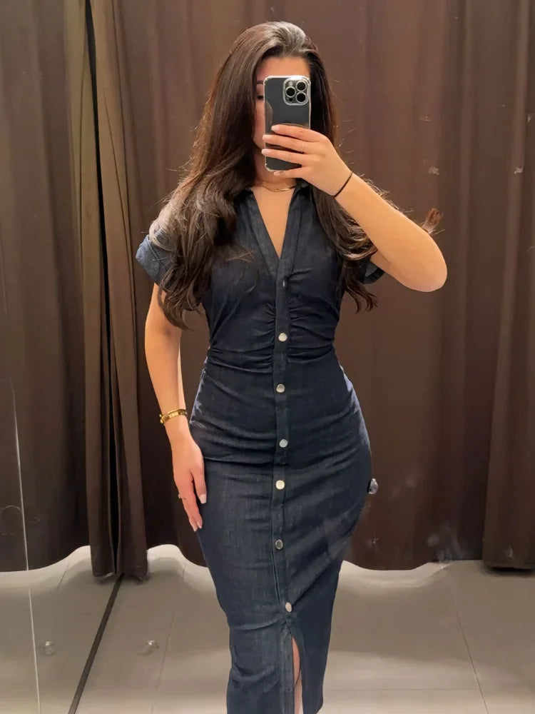 Serenne Dress - Spring Fashion 2025, Long and Elegant