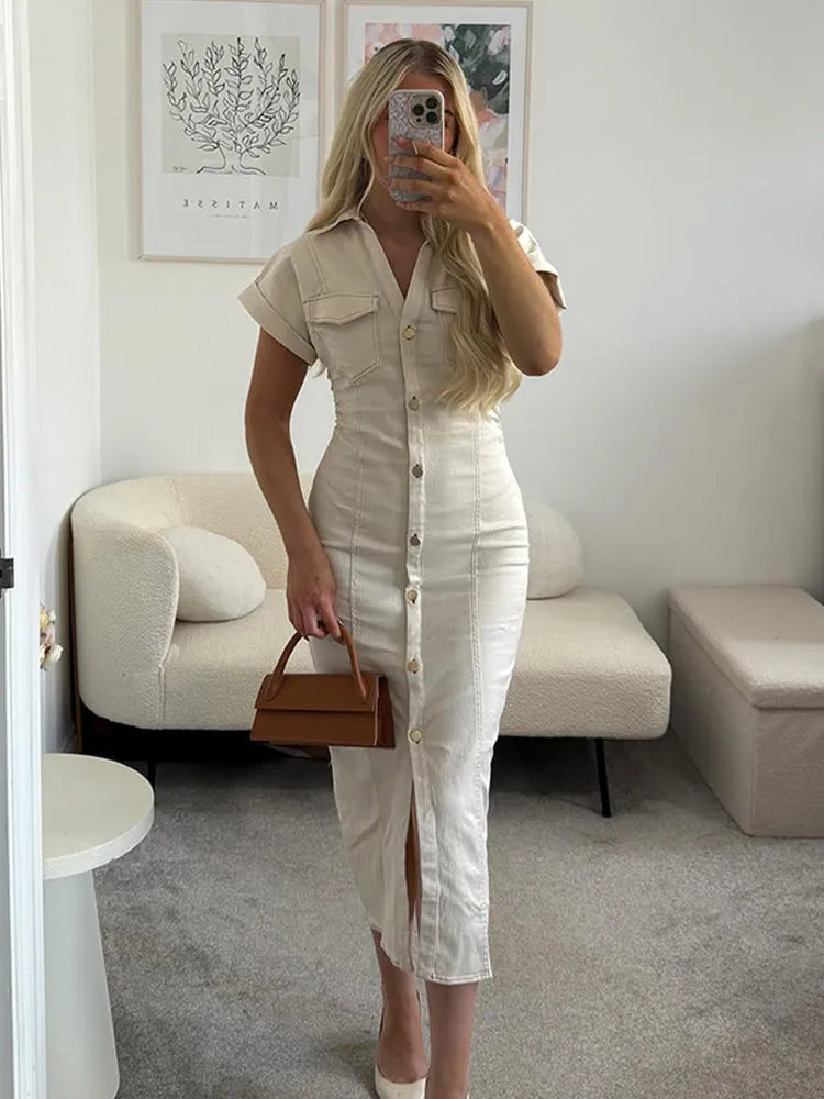 Serenne Dress - Spring Fashion 2025, Long and Elegant