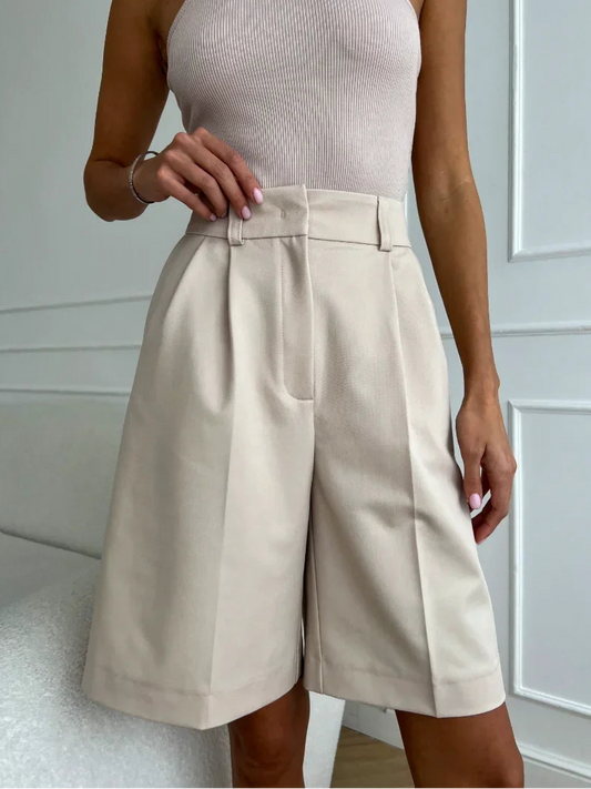 Casual Serenne Shorts - For Summer, High Waist, Stylish and Versatile