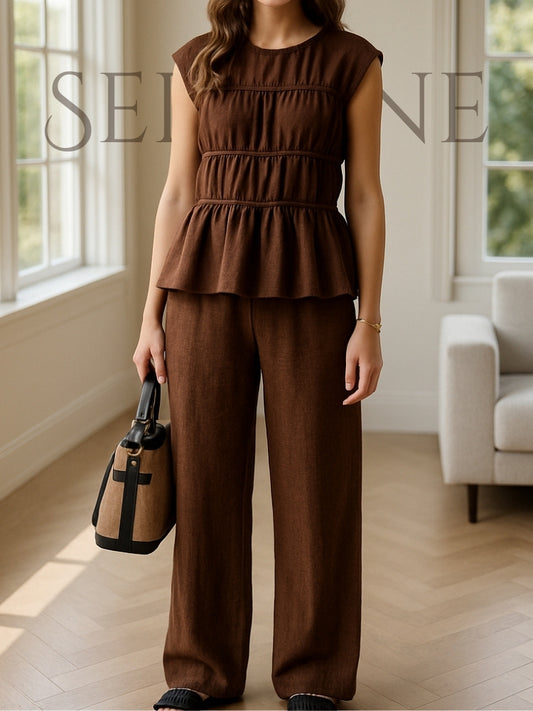 Serenne Linen Set - Women's Summer 2025
