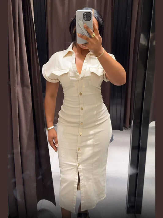 Serenne Dress - Spring Fashion 2025, Long and Elegant