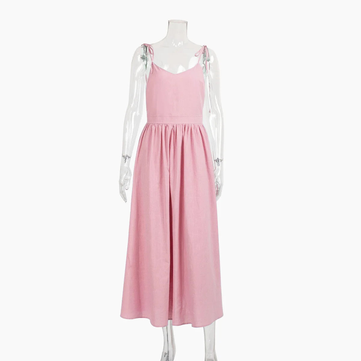Bornladies Serenne V-Neck Dress - Beach Style, Spring and Summer