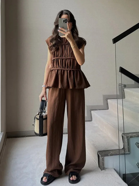 Serenne Linen Set - Women's Summer 2025